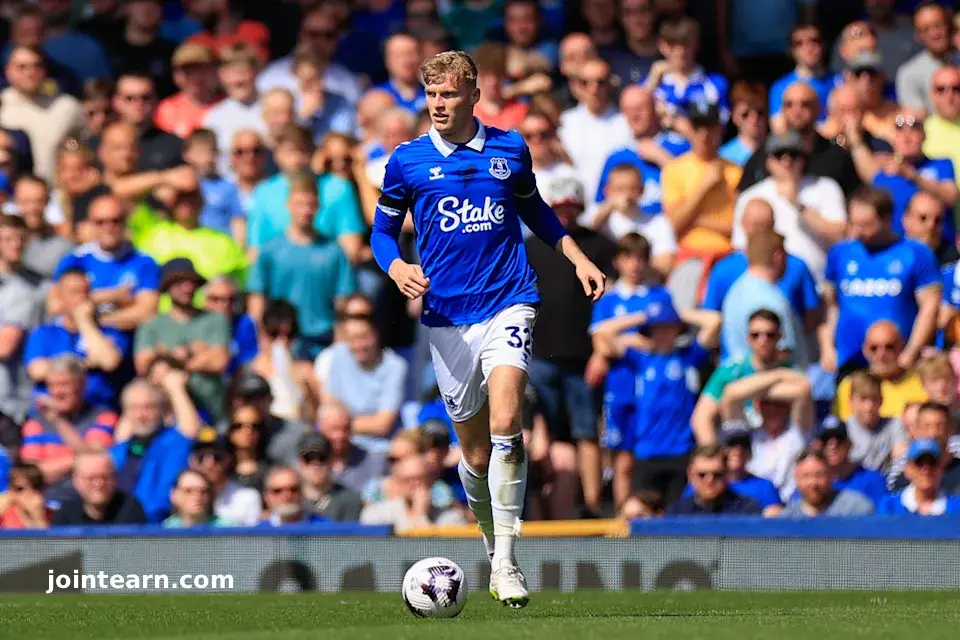 Liverpool Held Internal Talks Over Summer Move for Everton’s Jarrad Branthwaite