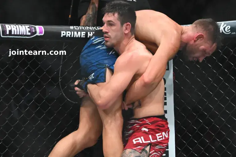 Brendan Allen Stuns Reinier de Ridder at UFC Fight Night in Vancouver