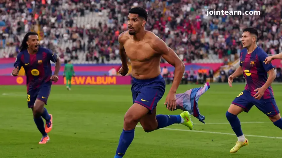 Ronald Araujo’s Dramatic Late Goal Sends Barcelona Top of La Liga After Girona Thriller