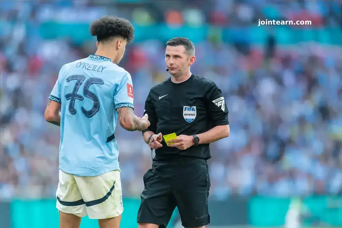 Michael Oliver Appointed Referee for Aston Villa vs Manchester City Clash