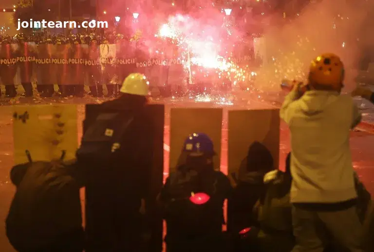 One Dead, Over 100 Injured as Anti-Crime Protests Rock Peru’s Capital