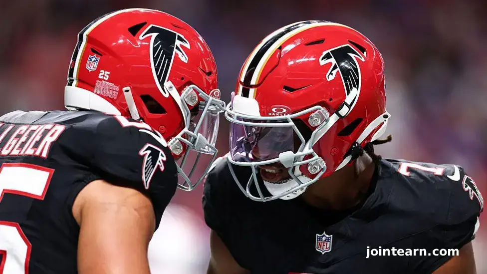 Bijan Robinson Leads Atlanta Falcons to Stunning 24–14 Upset Over Buffalo Bills