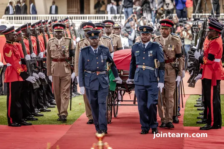 Dozens Injured Amid Heavy Security as Kenya Mourns Raila Odinga Before Burial