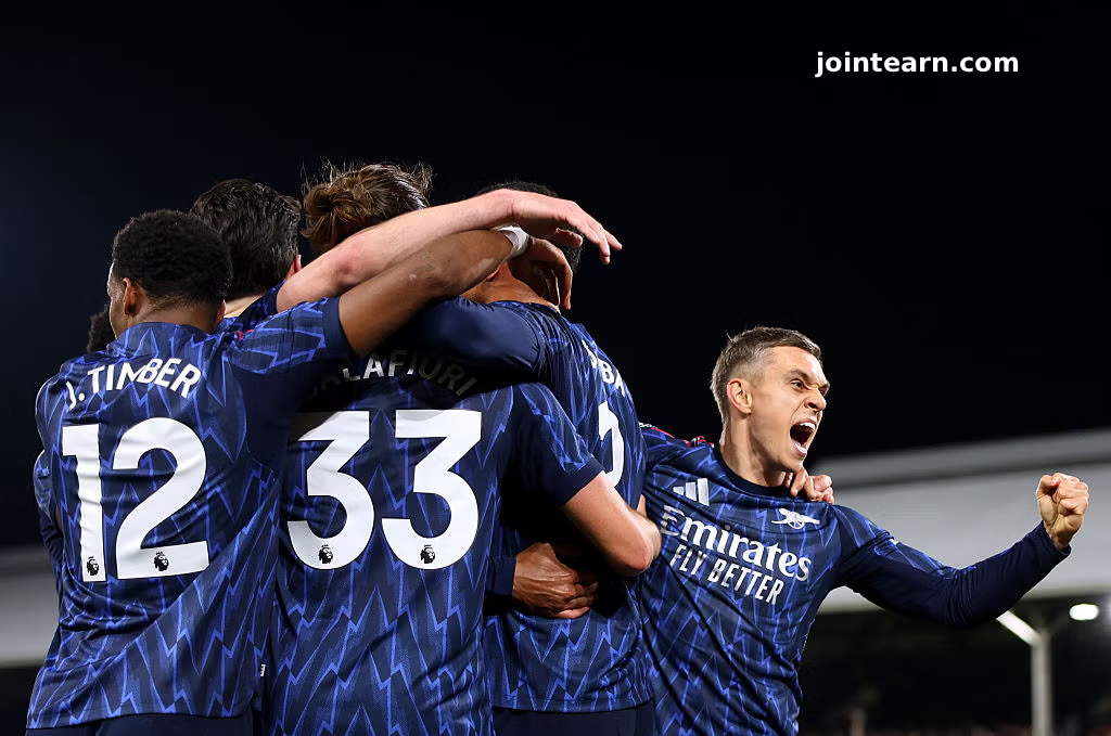 Leandro Trossard Fires Arsenal Past Fulham to Go Three Points Clear at Premier League Summit