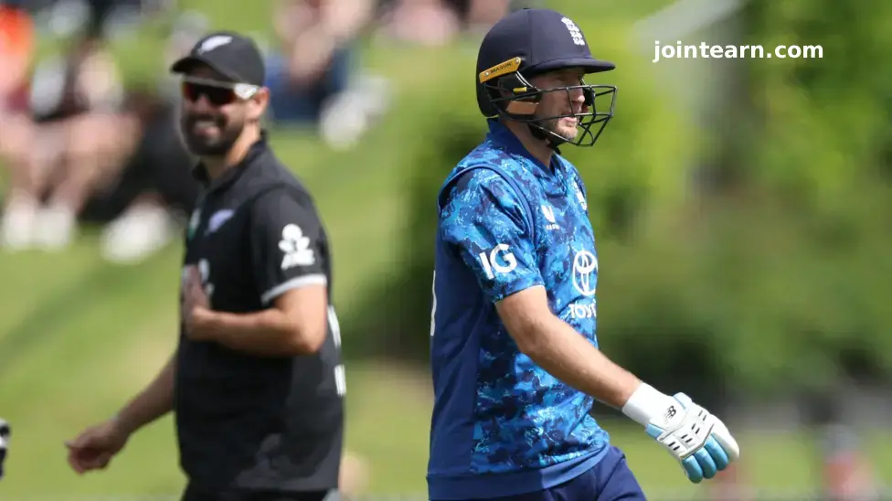 England Collapse Again as Batting Struggles Continue in ODI Defeat to New Zealand