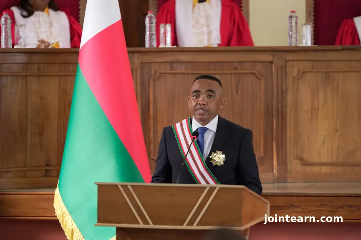 Colonel Michael Randrianirina Sworn In as Madagascar’s New President After Military Takeover