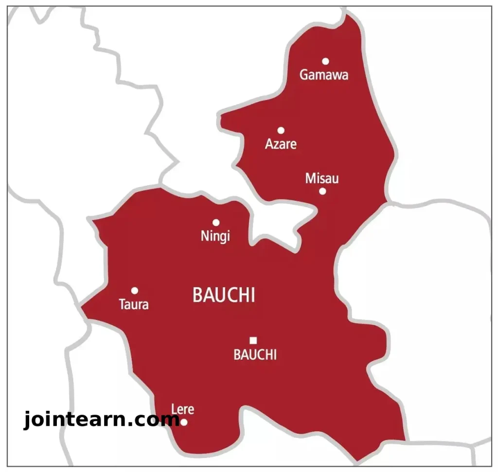 map-of-bauchi-state