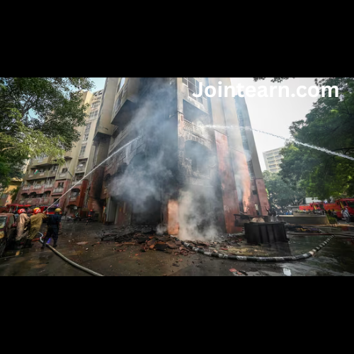 ‘Sab Barbaad…’: Brahmaputra Building Fire Sparks Political Firestorm in Delhi