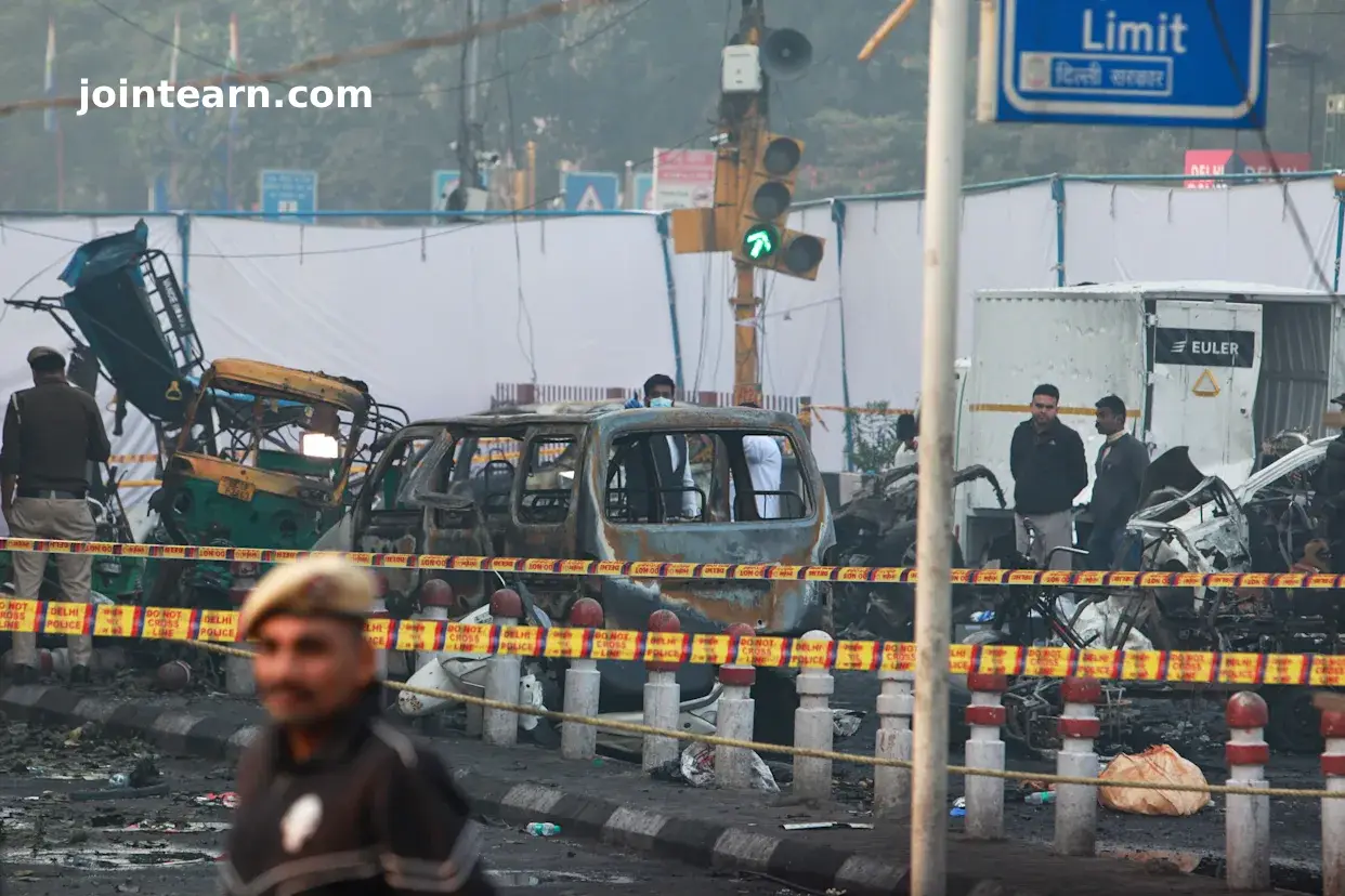 Deadly Car Explosion Rocks New Delhi Near Historic Red Fort, Several Injured