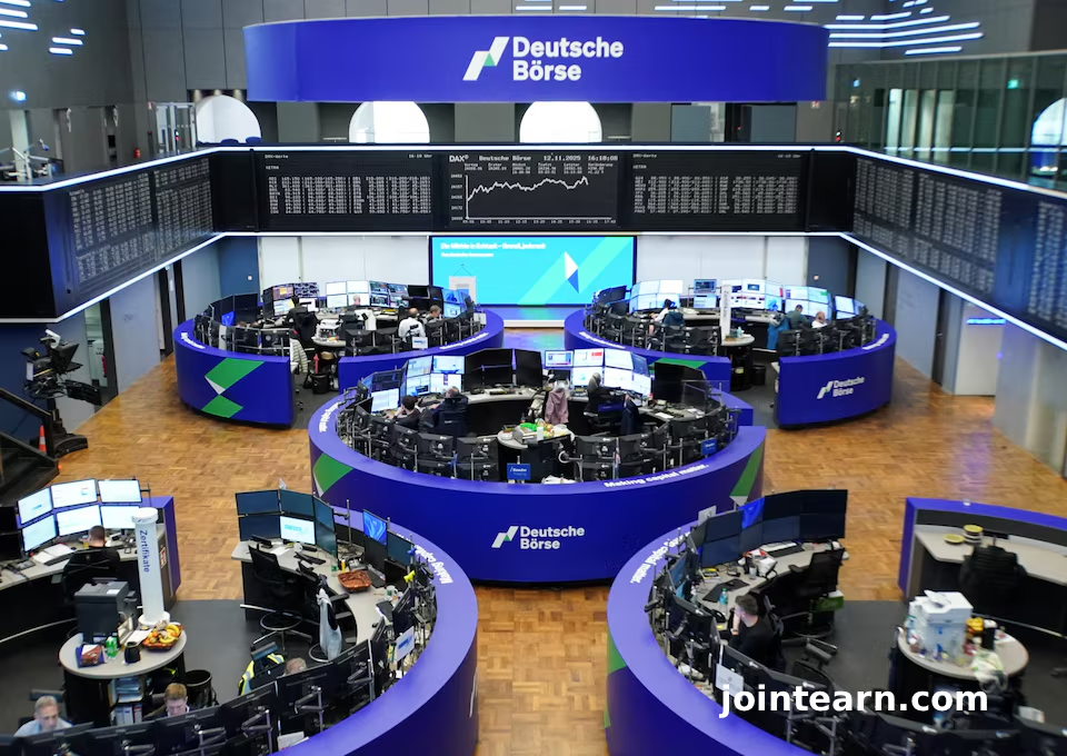 European Shares Dip as U.S. Rate Cut Expectations Fade