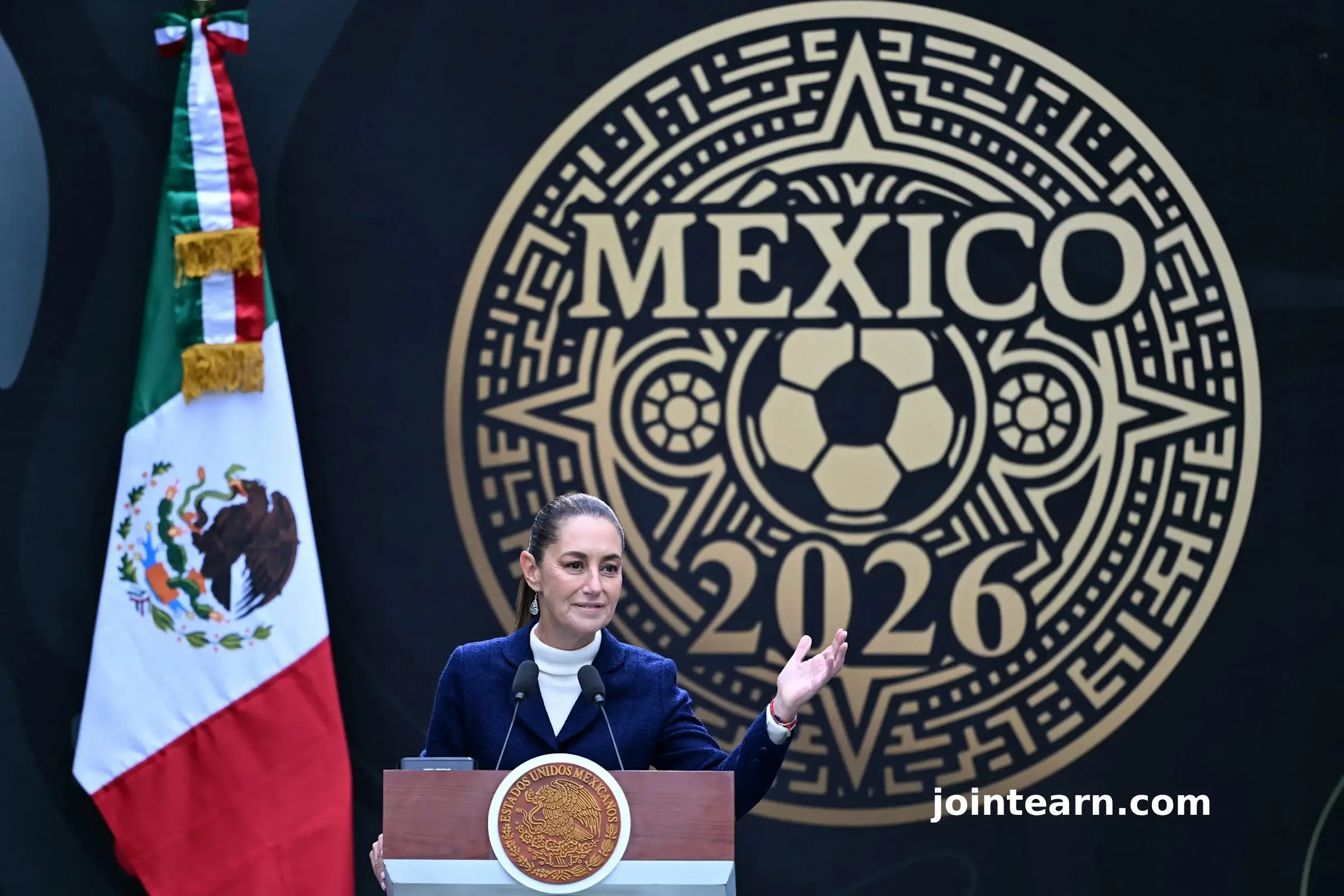 Mexican President Claudia Sheinbaum to Gift 2026 World Cup Opening Match Ticket to Young Fan