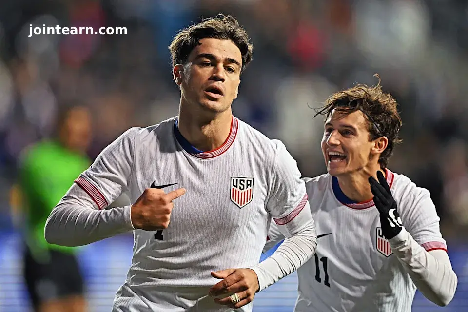 USMNT Secure Impressive Friendly Victory Over Paraguay With Gio Reyna and Folarin Balogun Star Performances