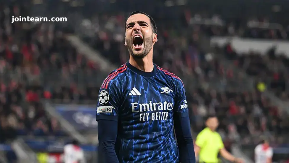 Mikel Merino Steps Up as Makeshift Striker to Keep Arsenal Rolling