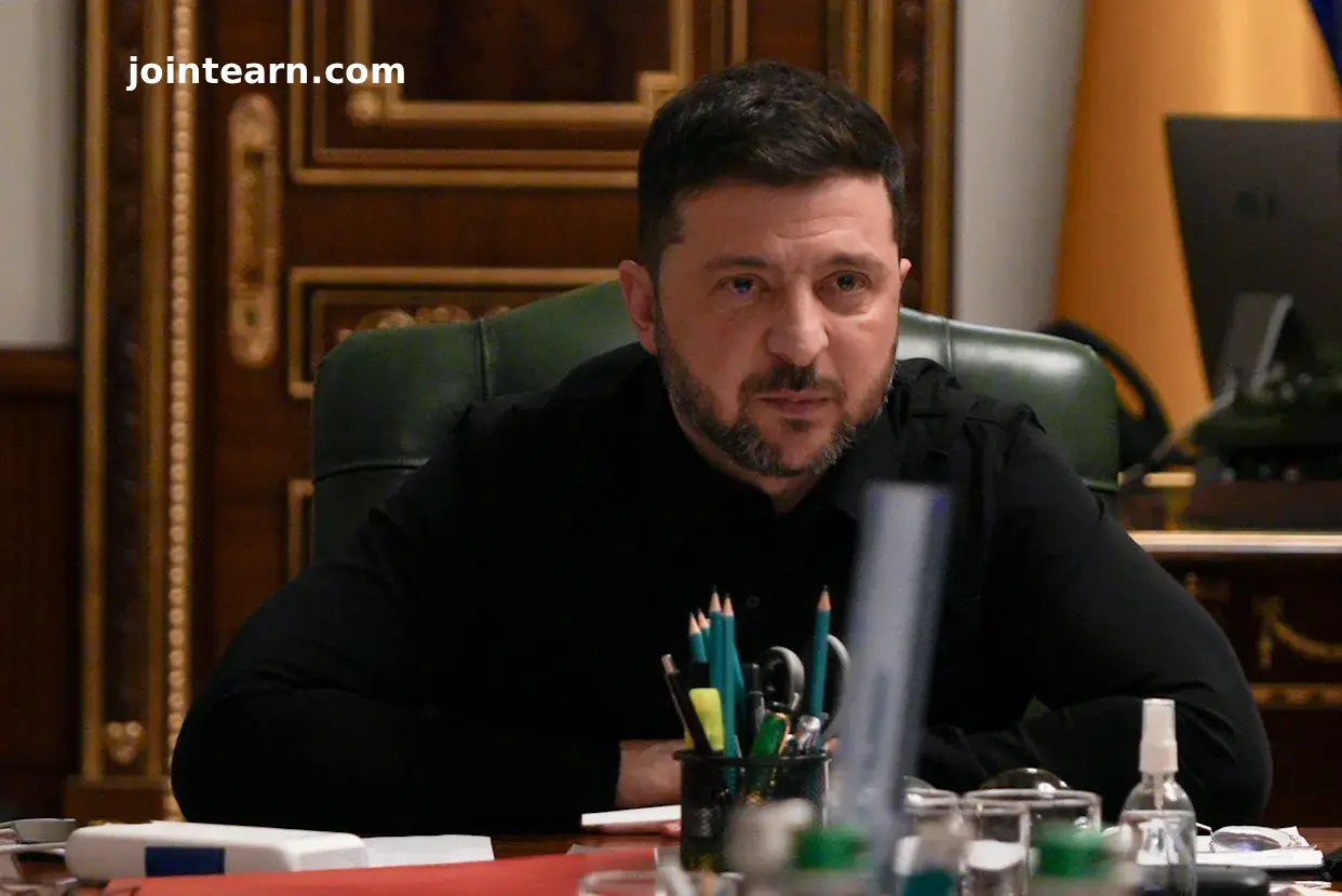 Ukraine’s Army Chief Visits Besieged City as Zelenskyy Faces Corruption Scandal