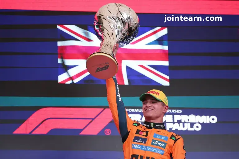 Lando Norris Wins Brazilian GP, Extends Championship Lead Over Oscar Piastri