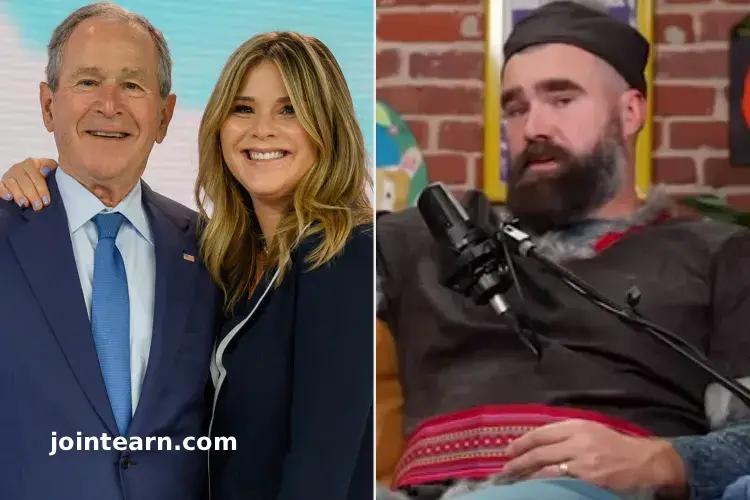 Jenna Bush Hager Reflects on Parenting and Wishes Dad George W. Bush Was More Like Jason Kelce