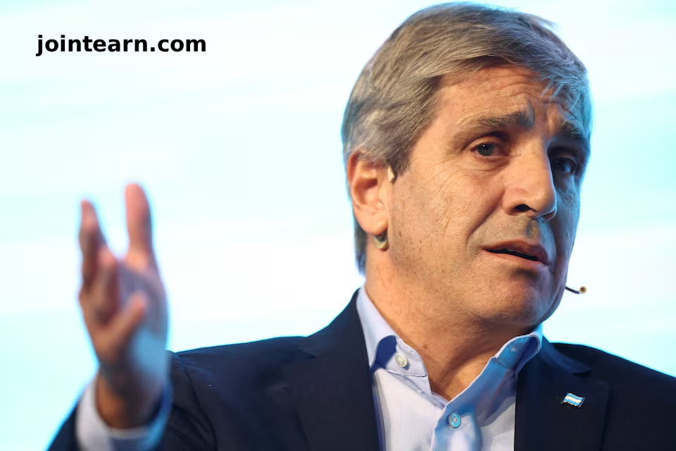 Argentina Plans to Build Reserves and Buy Back Bonds, Economy Minister Caputo Says