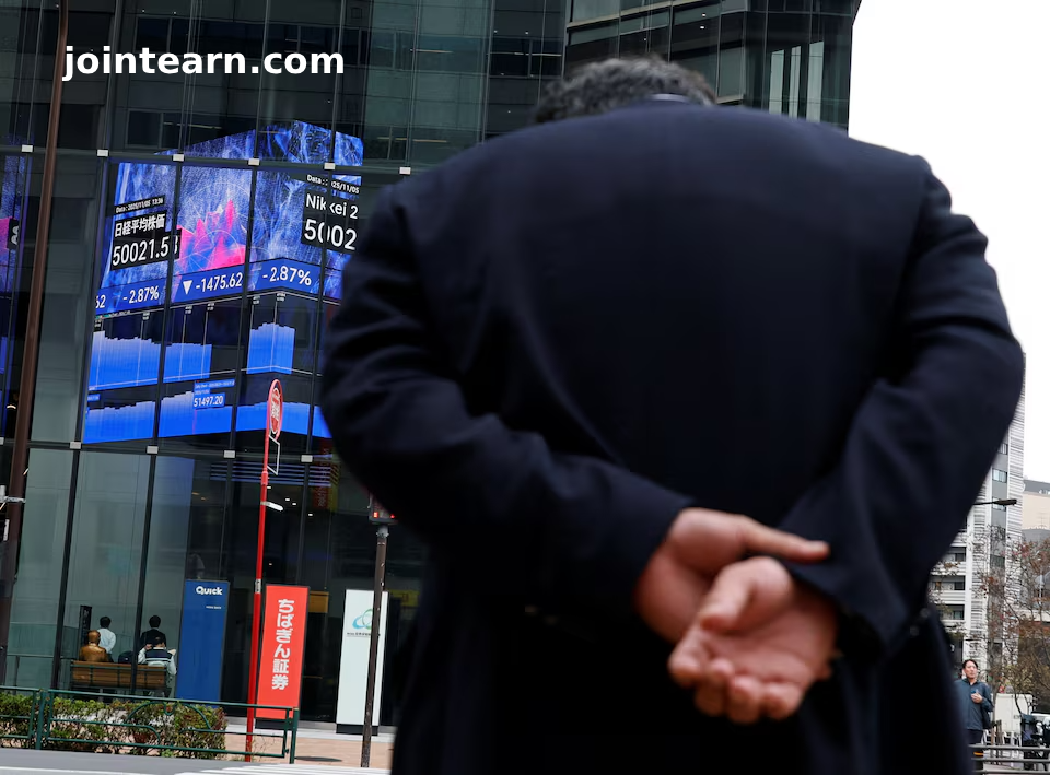 Asian Stocks Plunge Amid Valuation Fears, Tech Sector Takes Major Hit