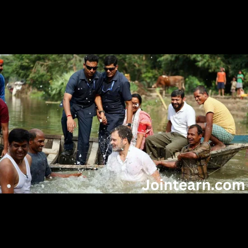 When Rahul Gandhi jumped into a pond to catch fish in Bihar’s Begusarai
