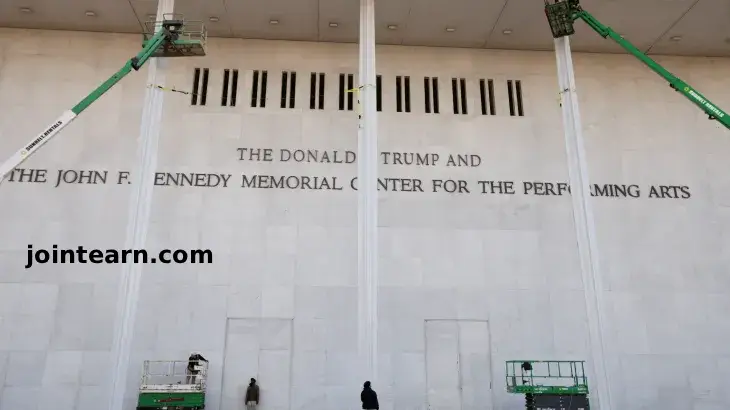 Donald Trump’s Name Added to Kennedy Center Facade Amid Controversy