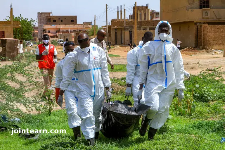 Exhumation of Makeshift Graves in Khartoum Reawakens Families’ Grief
