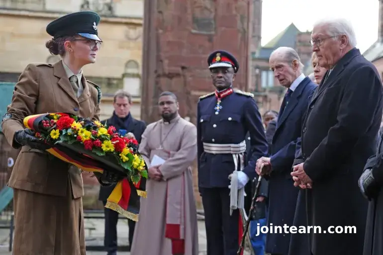German President Visits Historic WWII Bombing Site in UK, Underscoring European Unity Against Russia