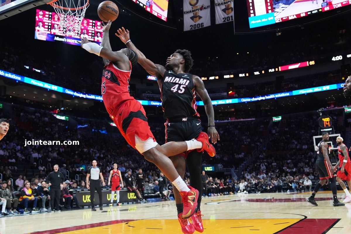 Brandon Ingram Scores 28 Points as Raptors Snap Four-Game Skid with 106-96 Win Over Heat