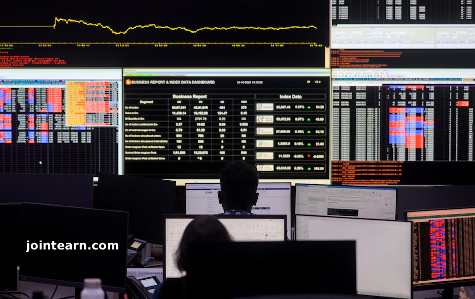 India Equity Benchmarks Muted Amid Fed Uncertainty and Foreign Fund Outflows