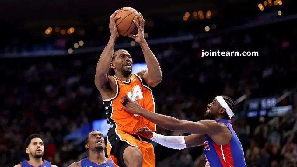 Kawhi Leonard Ties Clippers Record with 55 Points as LA Beats Detroit Pistons