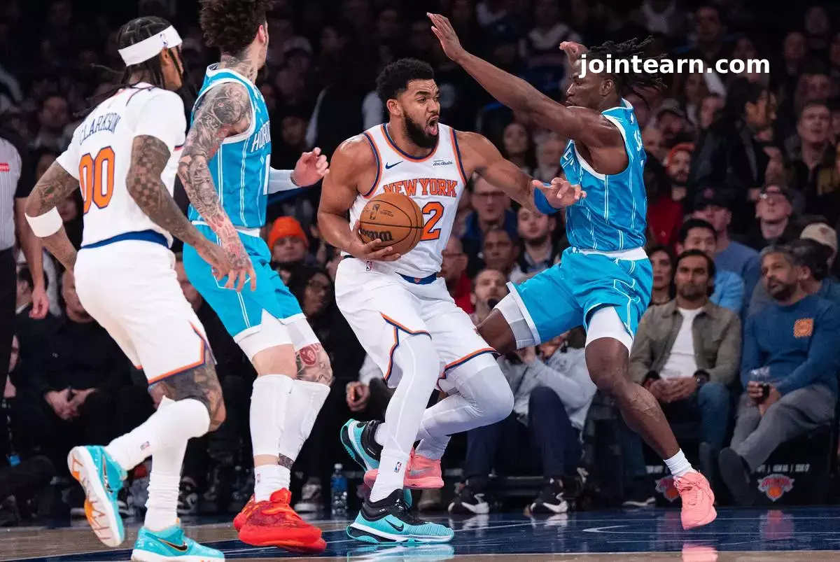 Karl-Anthony Towns Leads New York Knicks to 119-104 Win Over Charlotte Hornets Amid Trade Rumors
