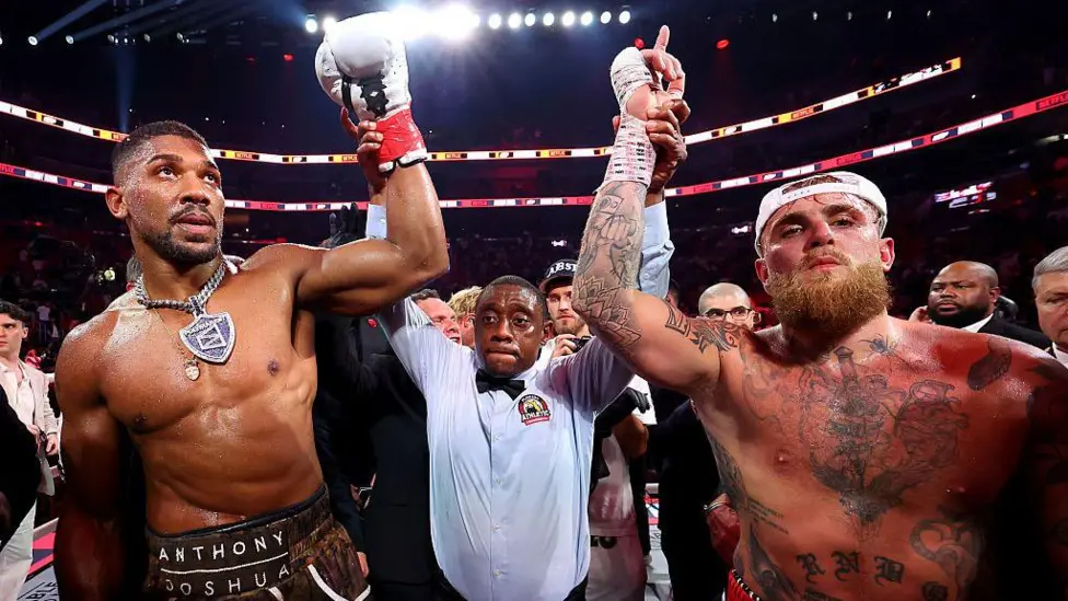 Jake Paul Criticized by Lennox Lewis After Anthony Joshua Stoppage Victory