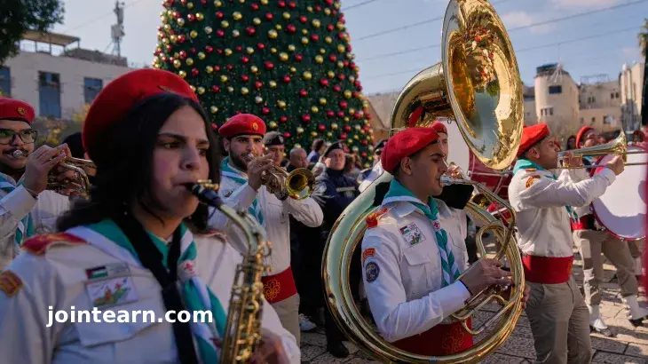Christmas Joy Returns to Bethlehem Amid Israeli Raids Across the West Bank