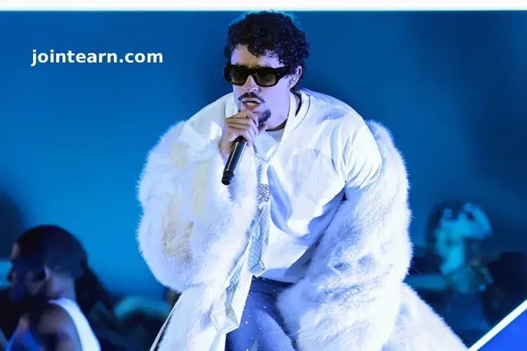 Bad Bunny Slips on Stage During Mexico City Concert, Fans Rally to Keep the Show Going