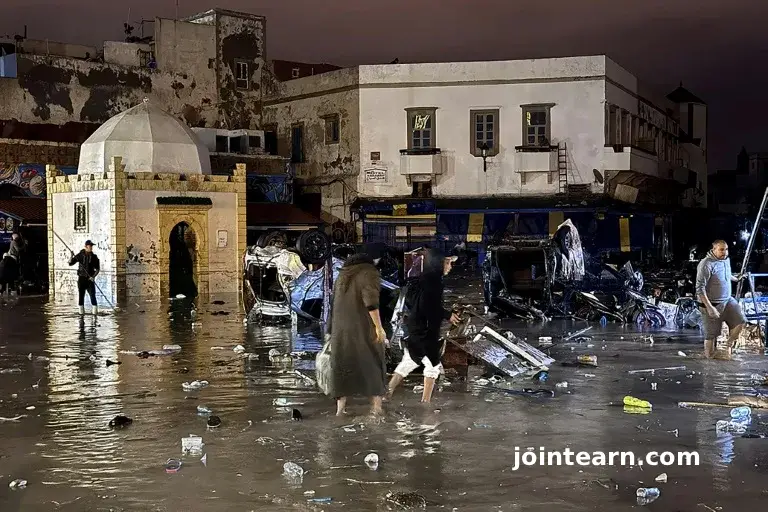 Deadly Flash Flood in Safi, Morocco Kills Dozens and Devastates Town