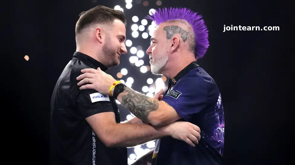 Van Gerwen Says “It’s Time” for Peter Wright to Retire After World Championship Loss