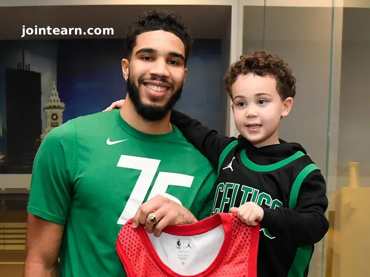 Jayson Tatum Eyes Playing in NBA With Son Deuce in the Future