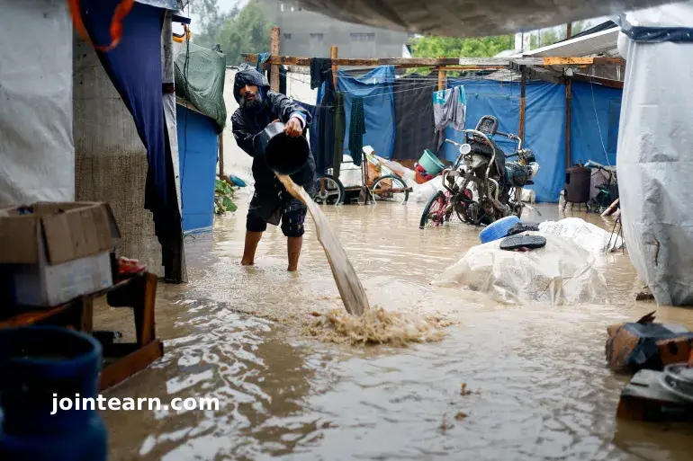 Fourteen Palestinians, Including Children, Die in Gaza as Storm Byron Wreaks Havoc