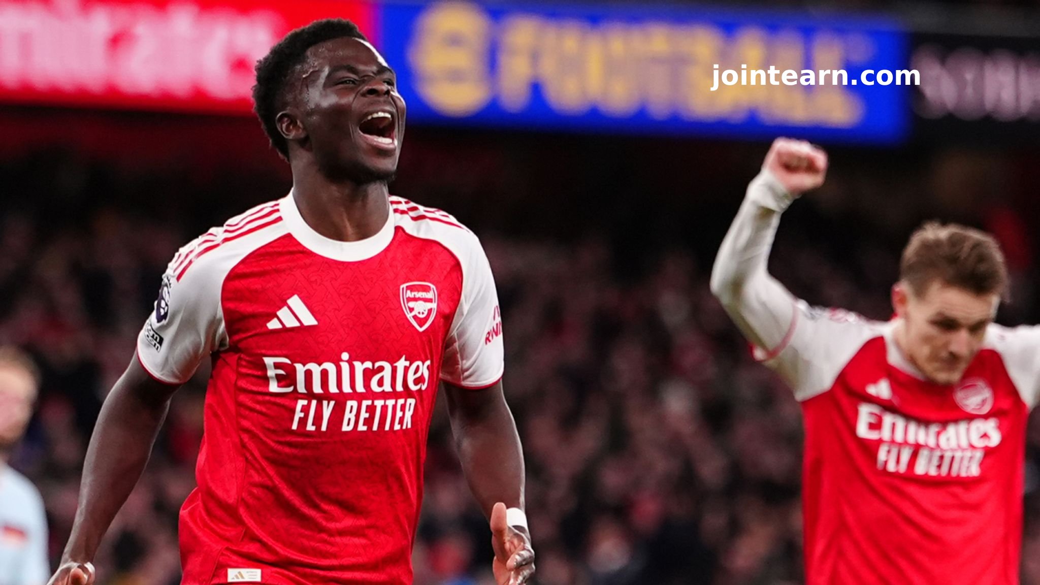 Arsenal Restore Five-Point Lead as Merino and Saka Step Up Against Brentford