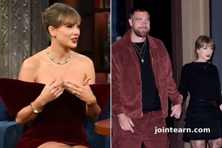 Taylor Swift Calls Travis Kelce the ‘Love of My Life’ on The Late Show with Stephen Colbert