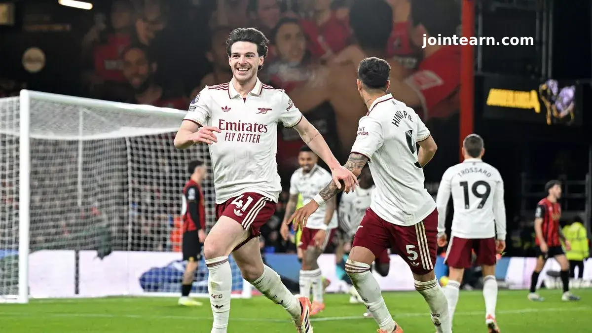 Declan Rice Stars as Arsenal Come From Behind to Beat Bournemouth