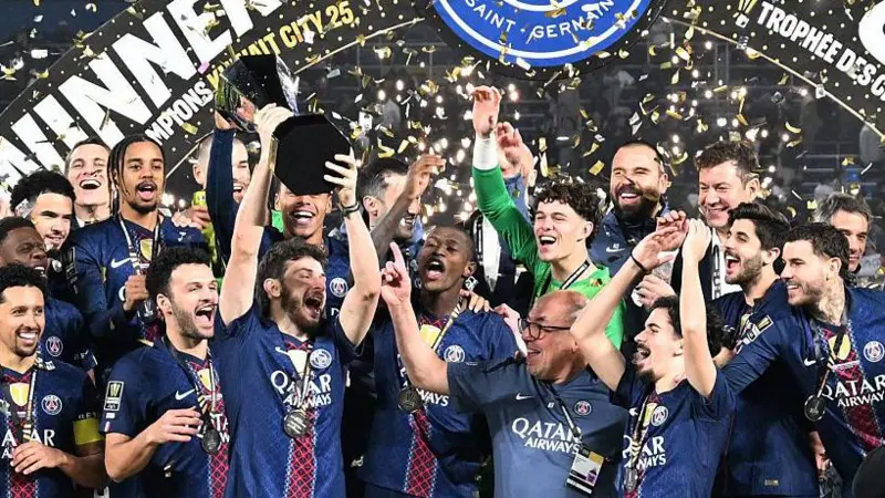 PSG Defeat Marseille on Penalties After Dramatic Stoppage-Time Equaliser to Win Fourth Straight French Super Cup