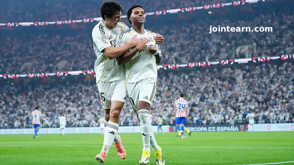 Federico Valverde’s Sensational Free-Kick Sends Real Madrid Past Atletico into Spanish Super Cup Final