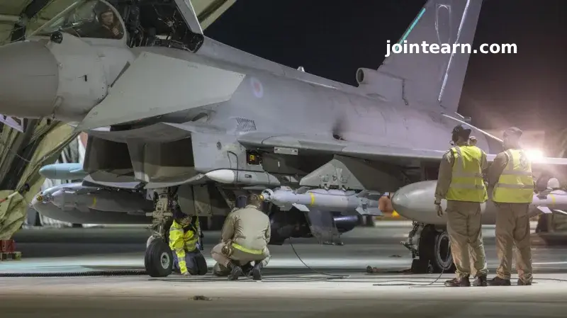 UK and France Conduct Joint Airstrike on Islamic State Arms Bunker in Syria
