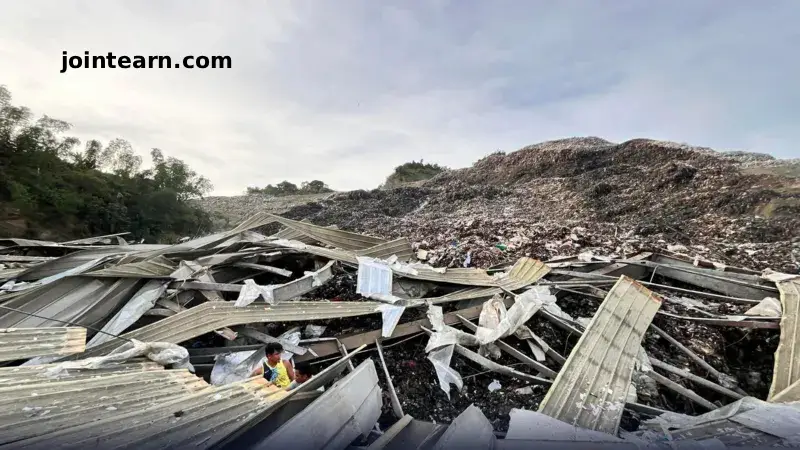One Dead, Dozens Trapped After Giant Landfill Collapses in Philippines