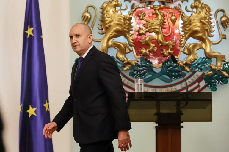 Bulgaria’s President Rumen Radev Announces Resignation Ahead of Snap Elections