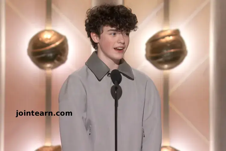 Owen Cooper Wins Golden Globe for “Adolescence,” Reflects on Early Acting Struggles