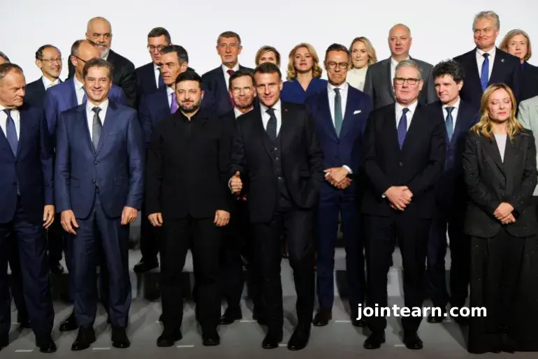 US Backs Security Guarantees for Ukraine as France and UK Pledge Troops