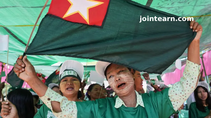Myanmar Military-Backed Party Extends Lead Amid Controversial Election