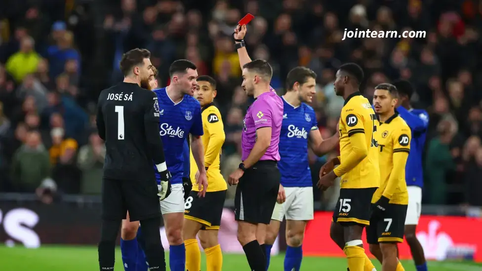 Everton Held to Dramatic Draw by Wolves as Keane and Grealish See Red