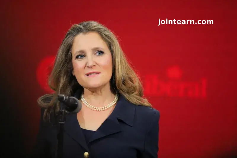 Canada’s Chrystia Freeland to Resign as MP to Advise Ukrainian President Zelensky
